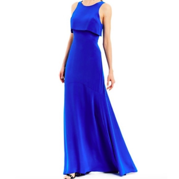 nicole miller royal blue dress